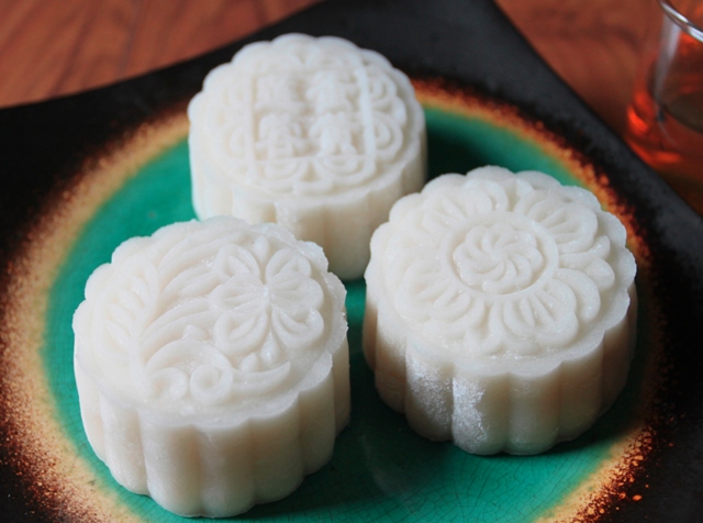 bột nếp làm bánh trung thu